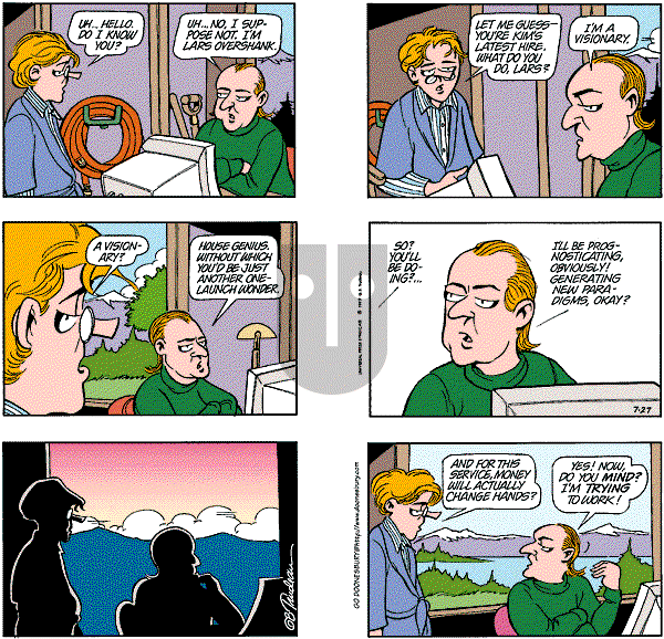 Doonesbury - Sunday July 27, 1997 Comic Strip
