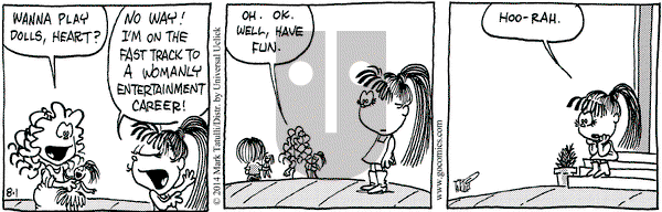 Heart of the City on Friday August 1, 2014 Comic Strip