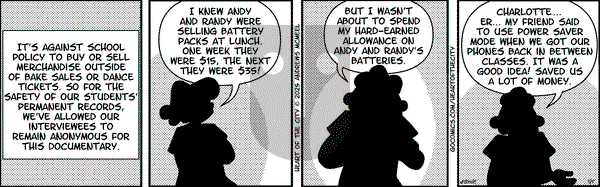 Heart of the City on Monday May 5, 2025 Comic Strip