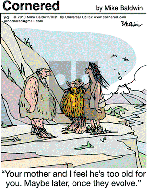 Cornered on Friday September 3, 2010 Comic Strip