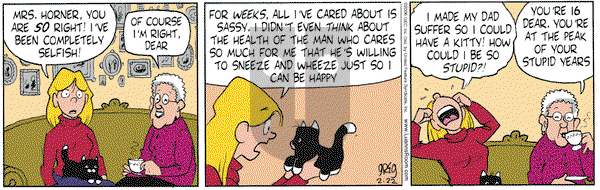 Luann on Wednesday February 22, 2006 Comic Strip