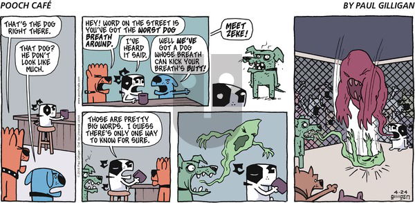 Pooch Cafe - Sunday April 24, 2016 Comic Strip