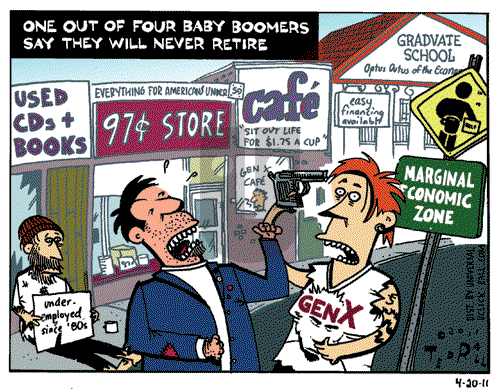 Ted Rall on Wednesday April 20, 2011 Comic Strip