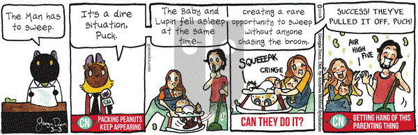 Breaking Cat News on Saturday March 3, 2018 Comic Strip