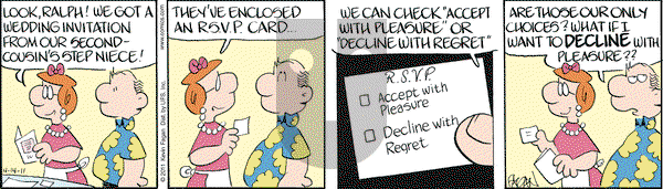 Drabble on Thursday April 14, 2011 Comic Strip