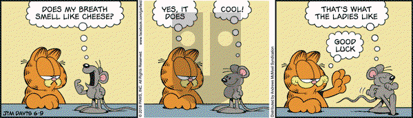 Garfield on Saturday June 9, 2018 Comic Strip