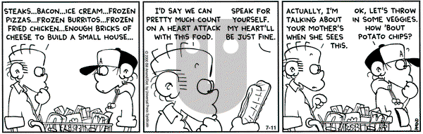 FoxTrot on Friday July 11, 2003 Comic Strip
