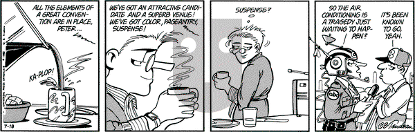 Doonesbury on Monday July 18, 1988 Comic Strip