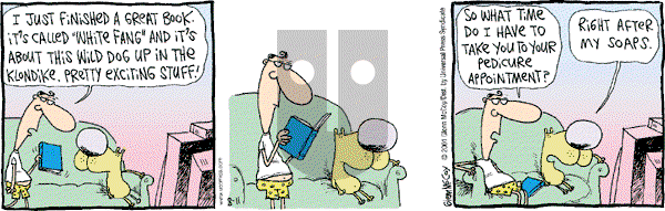 The Duplex on Saturday August 11, 2001 Comic Strip