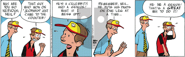 Lucky Cow on Thursday March 1, 2007 Comic Strip