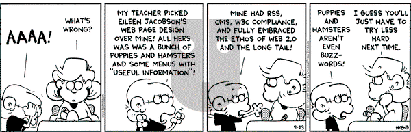 FoxTrot on Saturday September 23, 2006 Comic Strip