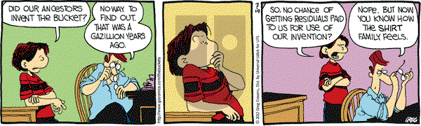 The Buckets on Monday March 19, 2012 Comic Strip