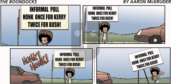 The Boondocks on Sunday May 6, 2012 Comic Strip