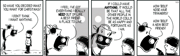 Cow and Boy Classics on Monday January 22, 2007 Comic Strip