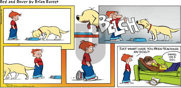 Red and Rover on Sunday October 30, 2011 Comic Strip
