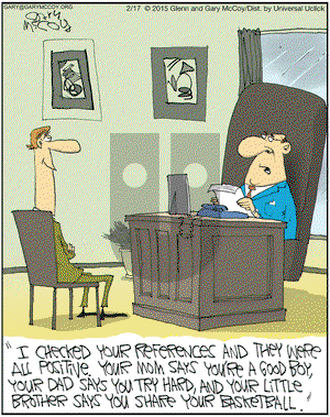 The Flying McCoys on Tuesday February 17, 2015 Comic Strip