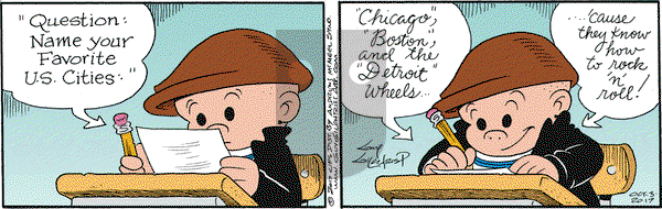 Nancy on Tuesday October 3, 2017 Comic Strip