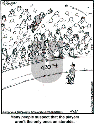 Close to Home on Monday April 21, 2008 Comic Strip