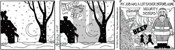 The Born Loser on Wednesday December 25, 1996 Comic Strip