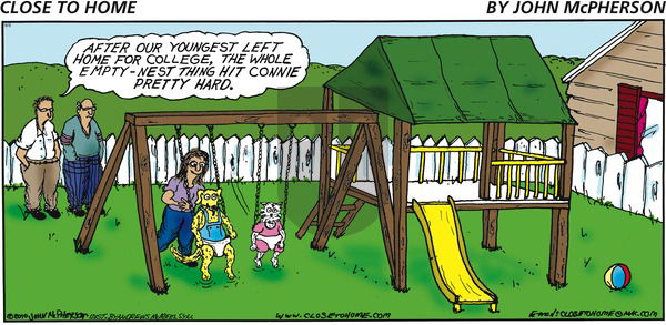 Close to Home on Sunday September 8, 2024 Comic Strip