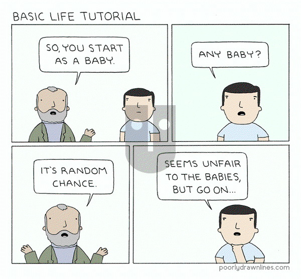 Poorly Drawn Lines - Wednesday October 4, 2017 Comic Strip