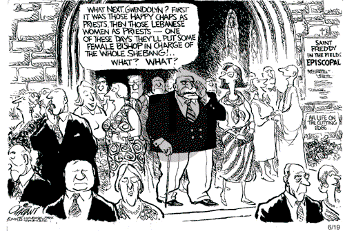 Pat Oliphant on Monday June 19, 2006 Comic Strip