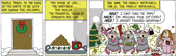 Cathy Classics on Tuesday December 21, 1999 Comic Strip