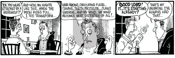 Monty on Tuesday December 6, 2005 Comic Strip