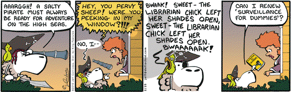 DeFlocked on Thursday February 25, 2010 Comic Strip