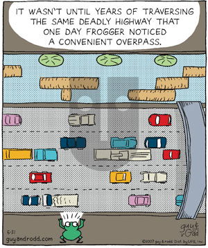 Brevity on Thursday May 31, 2007 Comic Strip