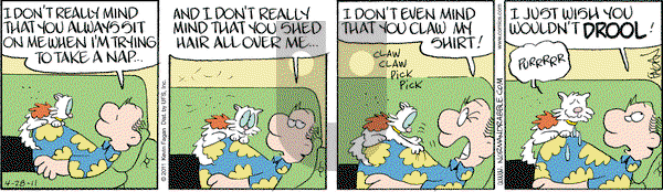 Drabble on Thursday April 28, 2011 Comic Strip