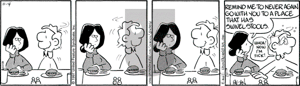 Drabble on Tuesday November 4, 1997 Comic Strip