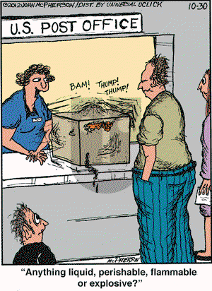 Close to Home on Tuesday October 30, 2012 Comic Strip
