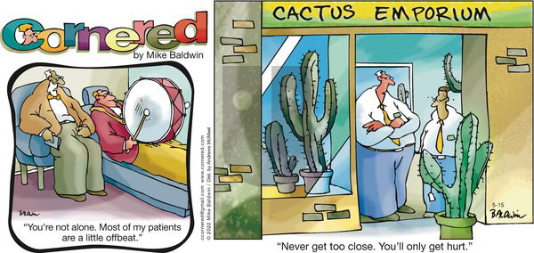Cornered - Sunday May 15, 2022 Comic Strip