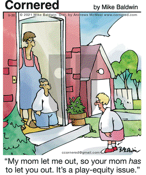 Cornered on Thursday September 30, 2021 Comic Strip