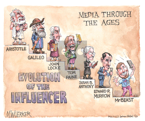 Matt Wuerker on Friday April 18, 2025 Comic Strip
