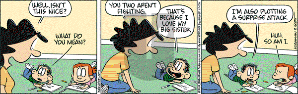 Baby Blues on Monday November 26, 2018 Comic Strip