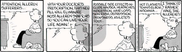 Drabble on Saturday July 15, 2000 Comic Strip