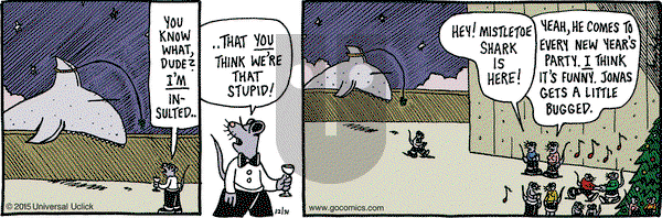 Overboard on Wednesday December 31, 2014 Comic Strip