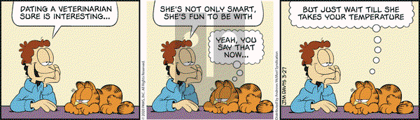 Garfield on Friday March 27, 2020 Comic Strip