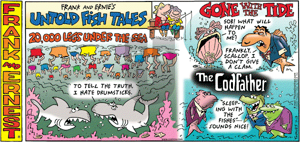 Frank and Ernest on Sunday July 13, 2008 Comic Strip