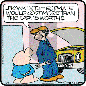 Ziggy on Monday December 12, 2005 Comic Strip