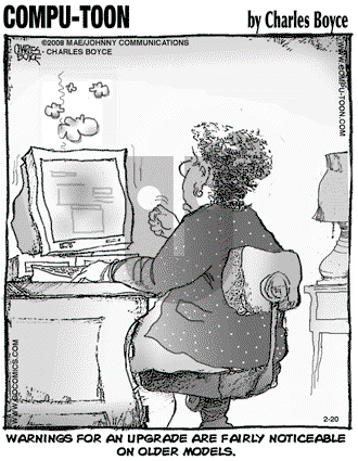Compu-toon on Wednesday February 20, 2008 Comic Strip