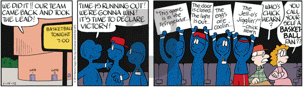 Drabble on Saturday January 14, 2012 Comic Strip