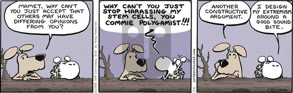 DeFlocked - Thursday July 31, 2008 Comic Strip