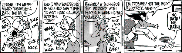 Rose is Rose on Wednesday February 20, 2008 Comic Strip