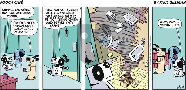 Pooch Cafe on Sunday December 16, 2018 Comic Strip