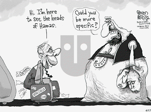 Glenn McCoy on Thursday April 17, 2008 Comic Strip