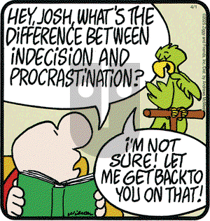 Ziggy on Tuesday April 1, 2025 Comic Strip
