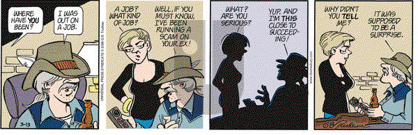 Doonesbury - Thursday March 13, 2008 Comic Strip